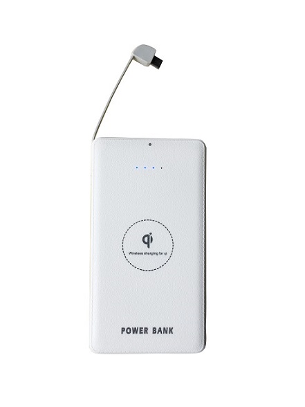 6000mAh wireless power bank, wireless charger power bank, Qi wireless charger power bank