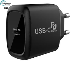 30W single port PD3.0 quick charging wall charger for mobile phone Type-C is suitable for quick charging of Apple phablet