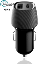 18W QC3.0 USB car charger & type-c PD 18W quick chargeing in car for iphone/android