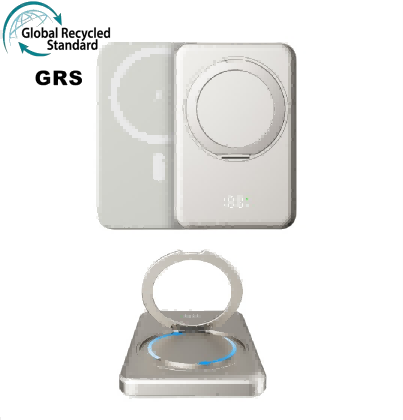Magnetic Wireless Charger with Built-in Stand